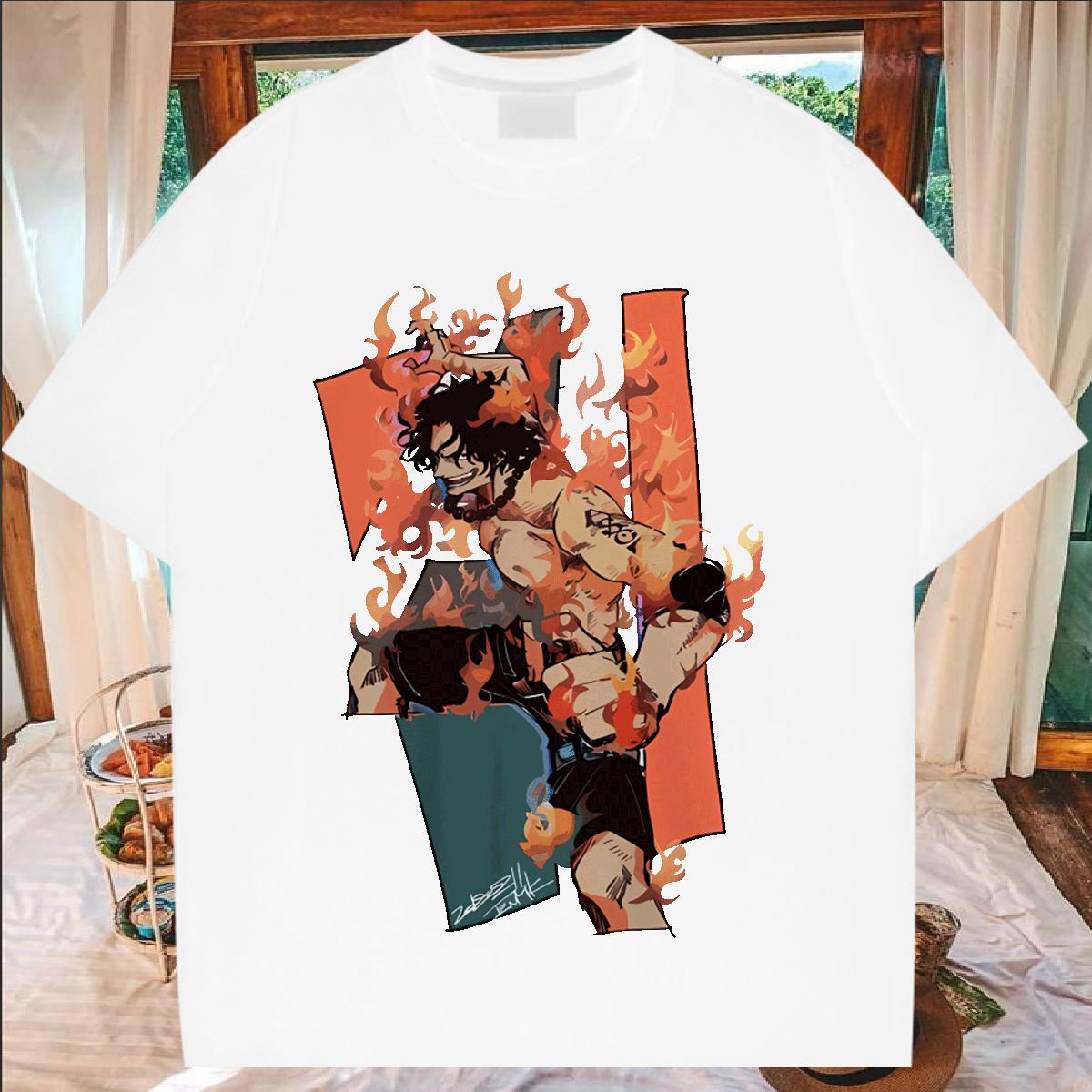 Unisex Men Tops Tees O-Neck Short Sleeve Cotton Street wear Hip Hop T Shirts Men Black White 2024 Summer Wear