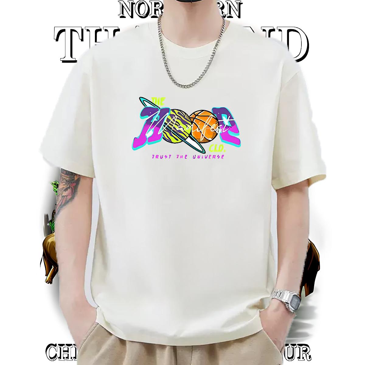 Stylist T-Shirts for Men DIY Anime Men Tees Street Casual Round Neck Short Sleeve Unisex Polos