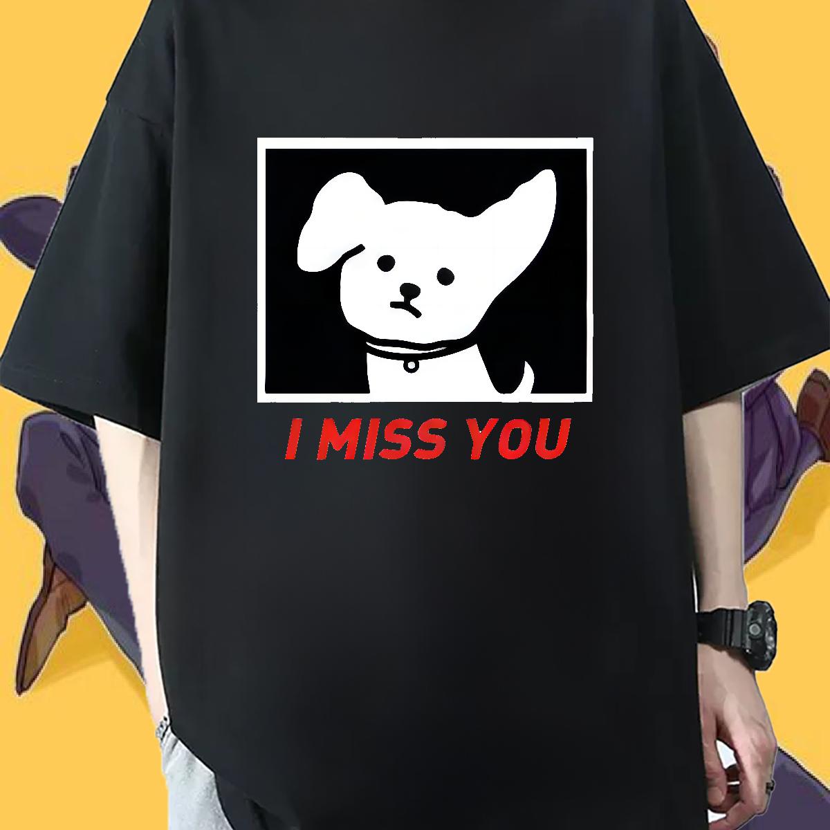 2024 Mens T Shirts Cartoon Print Men Tops Tees Street Casual Cotton Breathable Soft Loose Fit Tees Shirts