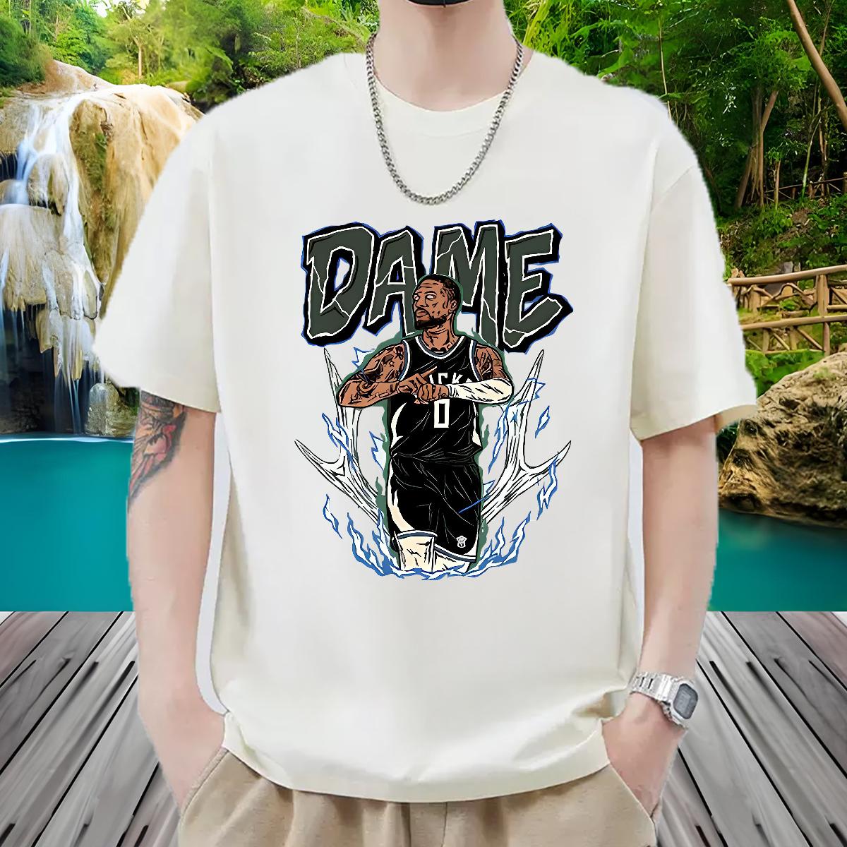 Fashion Designer Men T Shirts DIY Anime Mens Tshirts Hip Hop Street Cotton Breathable Unisex Tees Shirts