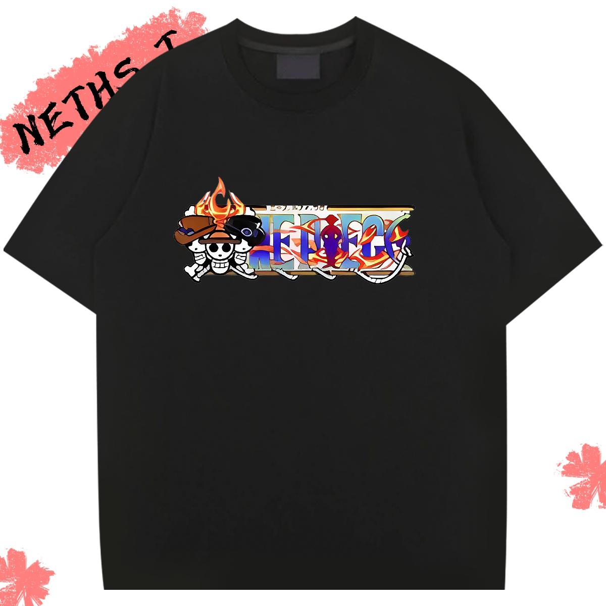 Classic Man T Shirts Custom Anime Men Tops Tees Street Casual Cotton Breathable Comfortable Tee Shirt