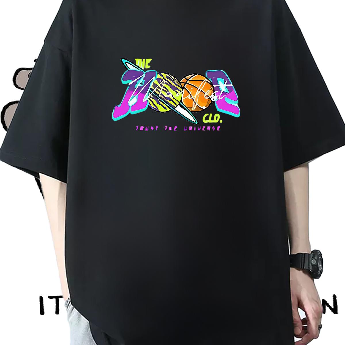 Popular Men Tees Breathable Crew Neck Cotton Outdoor T Shirt For Man Custom Printed Fashion Tops Shirt