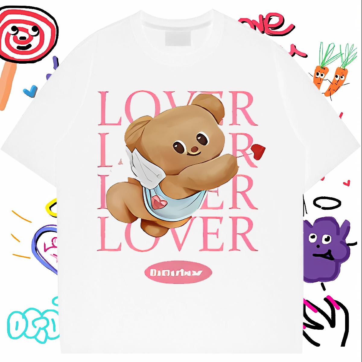 Cool Tshirt for Man Woman Cotton Breathable Soft Casual Daily Wear T Shirt For Man Custom Printing Wholesale Tshirts