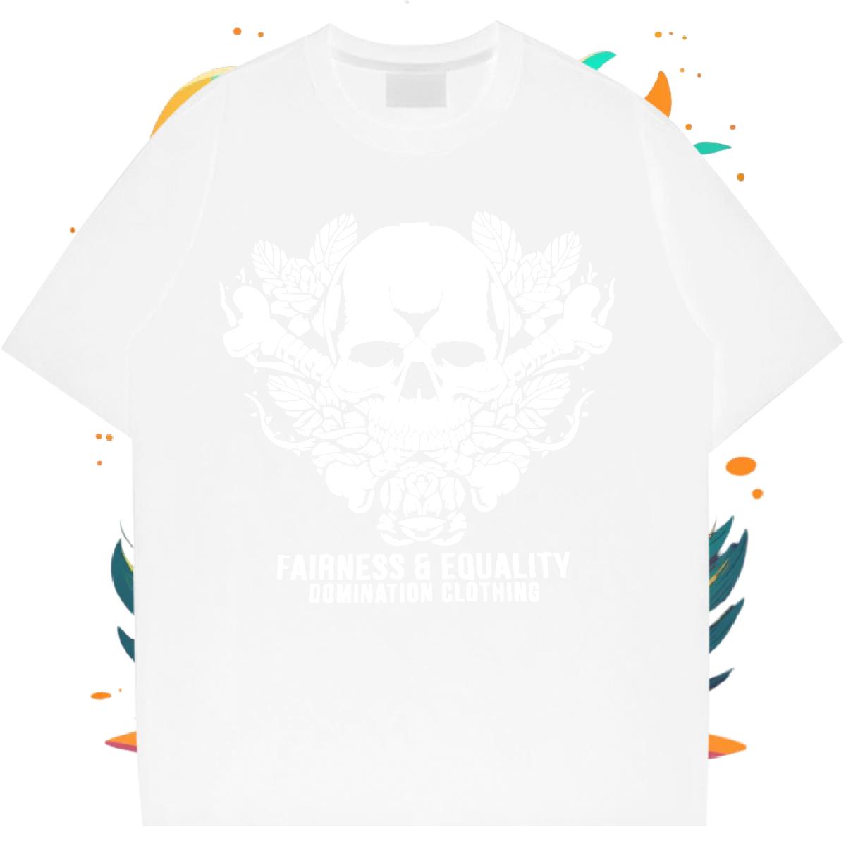 Fashion Design T-Shirts Skull Outdoor Men Clothes T-Shirt Short sleeve Cotton Soft Designer