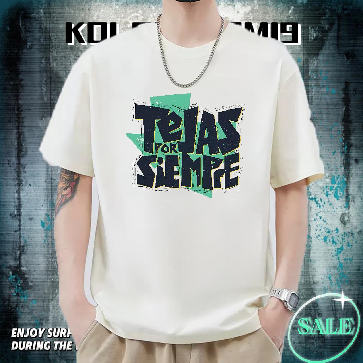 Designer Man T Shirts Custom Print Oversized Outdoor Men Clothes T-Shirt Crew Neck Cotton Cool Design