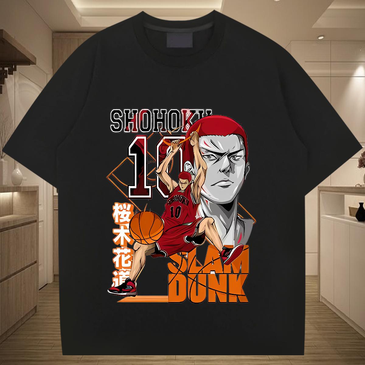 Classic Man T Shirts High Street Hip Hop Short Sleeve Cotton O-Neck Tshirt for Man Woman New Designer Cartoon Print Wear