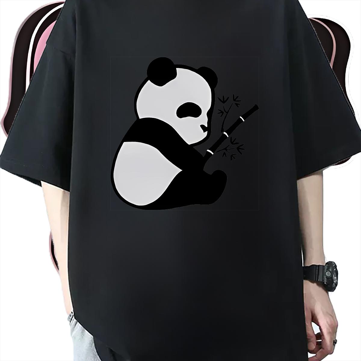 Popular Couples T Shirts Short Sleeve Cotton O-Neck Street Wear T-Shirts Custom Cartoon Designer Tops