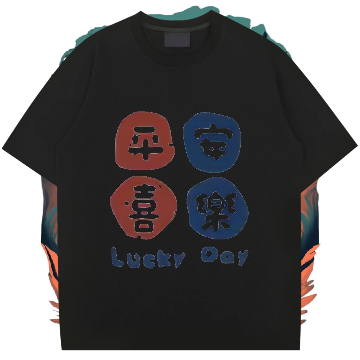 Wholesale T Shirts Men High Street Hip Hop 180g Cotton Men Tops Tees Brand Anime Print Wear