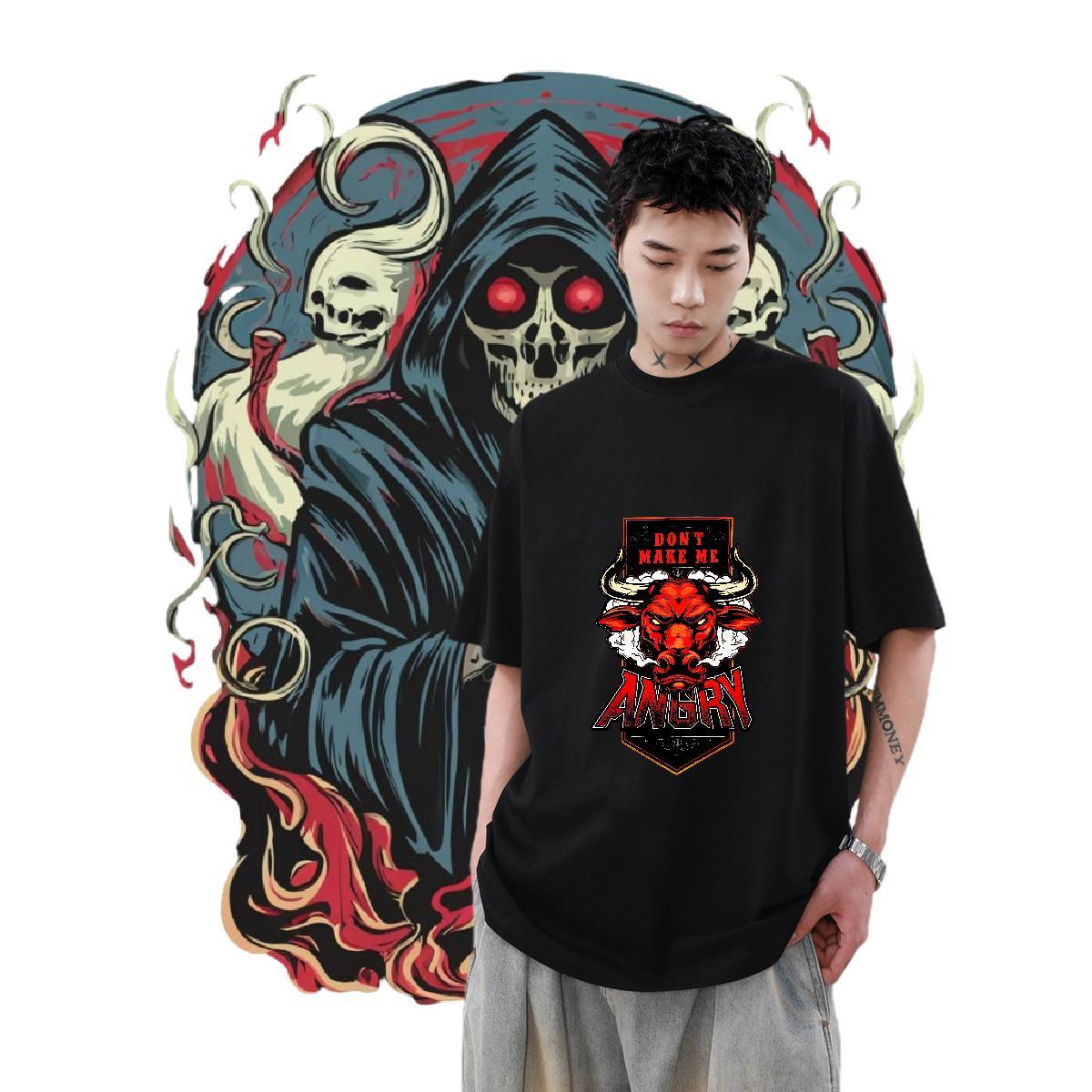 Fashion T Shirt For Man Graphic Mens Tshirts Summer Casual Crew Neck Cotton 5A Polos