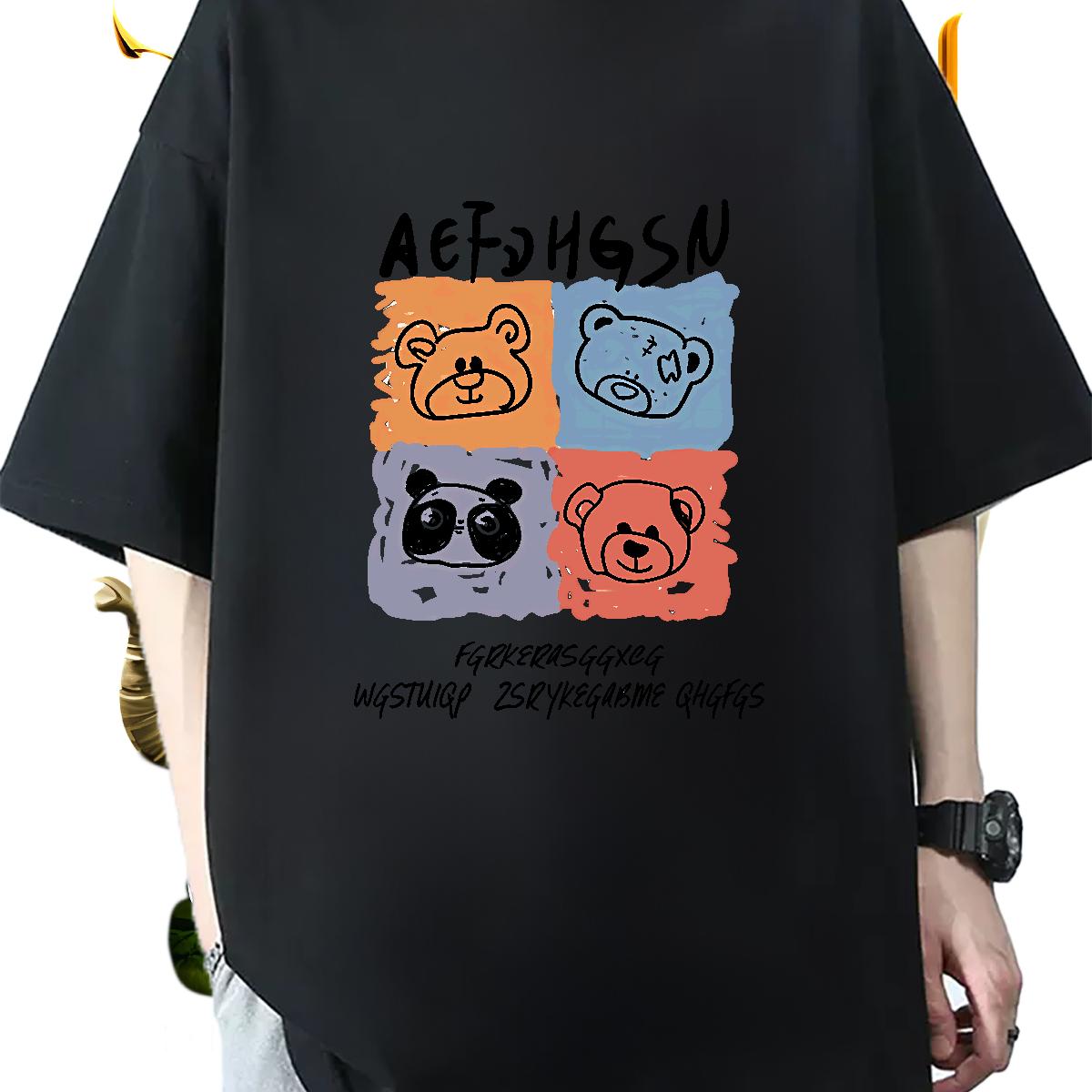 Fashion T-Shirts Custom Tshirt for Man Woman Street Wear Crew Neck Cotton Breathable Cool Tops Tees