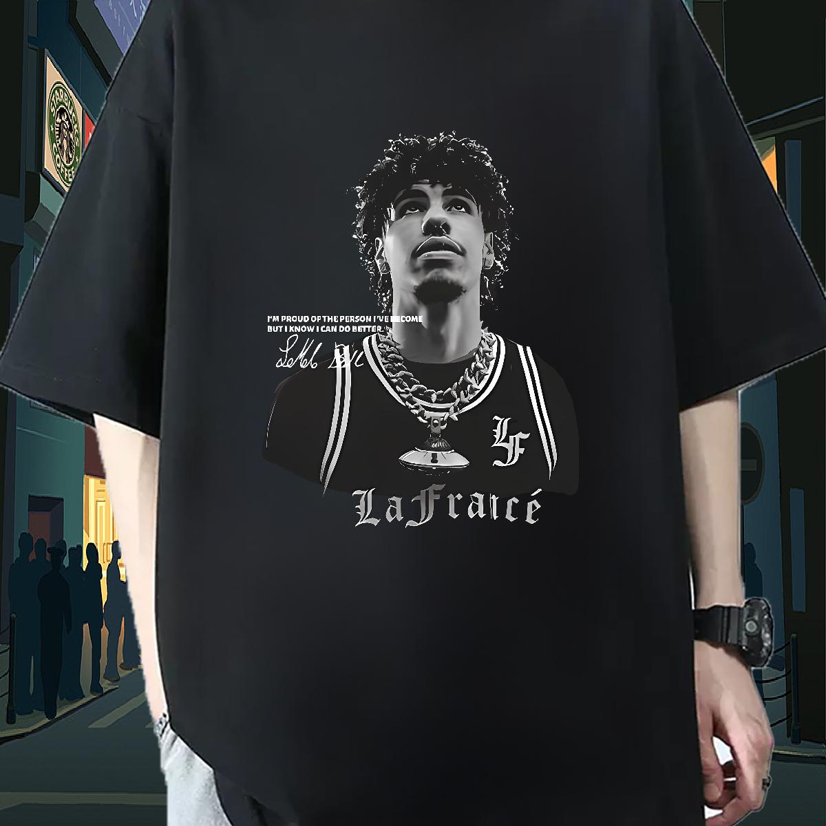 DIY Customized T Shirt For Man Custom Print Oversized Men Clothes T-Shirt Outdoor Crew Neck Cotton Cool Design Wear