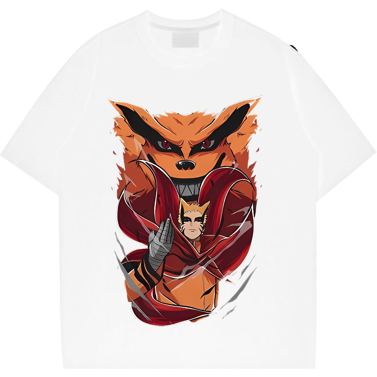 DIY T-Shirts Short sleeve Cotton Soft Cartoon Anime Top Tees Street Loose Womens Tshirts