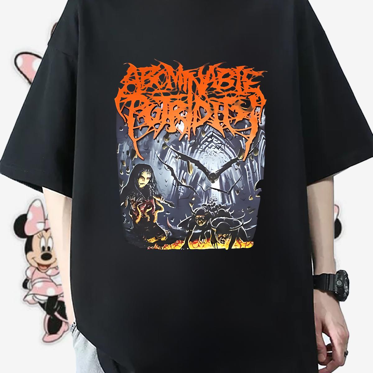 High Quality Men Tshirts Cotton O Neck Short Sleeves Anime Printing Street T Shirts Men Plus Size Cartoon DIY Customized Tees Shirts