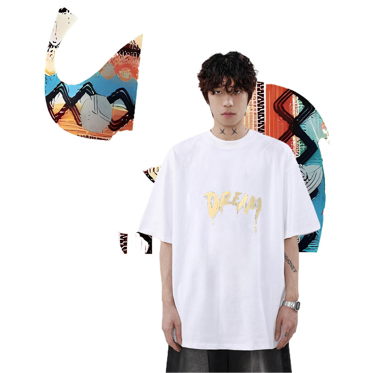 Brand Men Tees Short Sleeve Cotton O-Neck Sports Casual T Shirt For Man Oversized S-3XL Custom Clothes