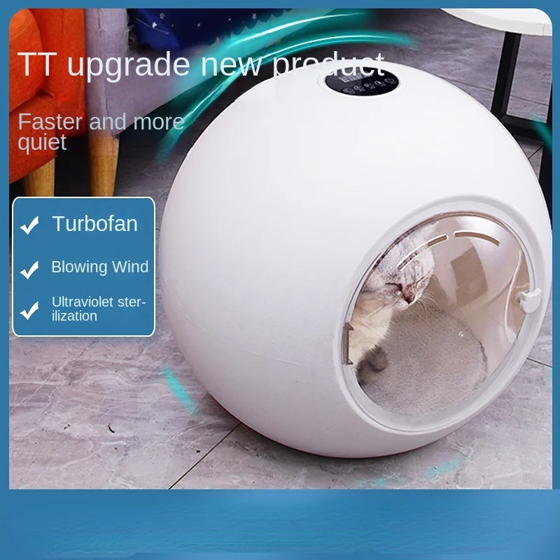 Pet drying box Household hair dryer cats and dogs Hair dryer for bathing