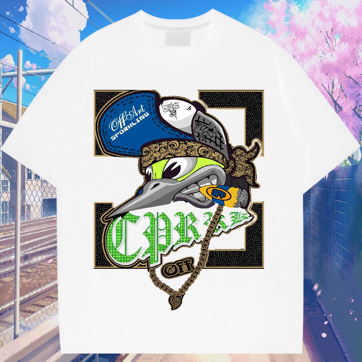 Classic T-Shirts for Men Skull Casual Daily Wear Tshirt for Man Woman Cotton Breathable Short Sleeve Soft