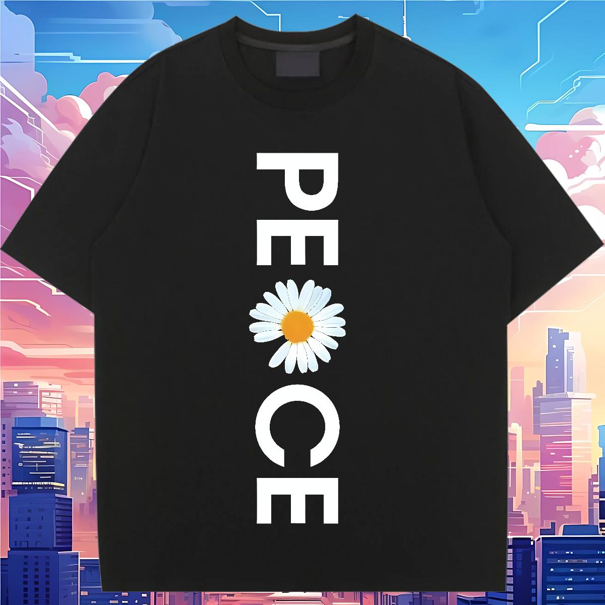 Breathable Crew Neck T Shirts Women DIY Casual Beach Tshirt for Man Woman Custom Printed Soft Tshirts