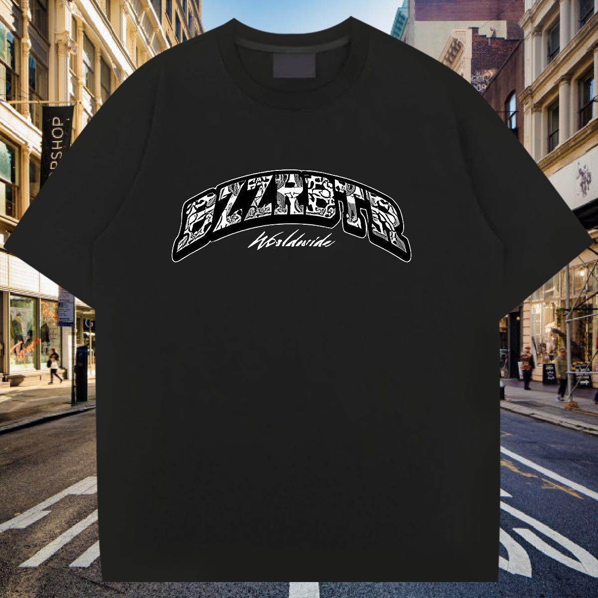 Classic T-Shirts Custom Print Oversized Men Tshirts Casual Breathable Crew Neck Cotton Unisex Tees