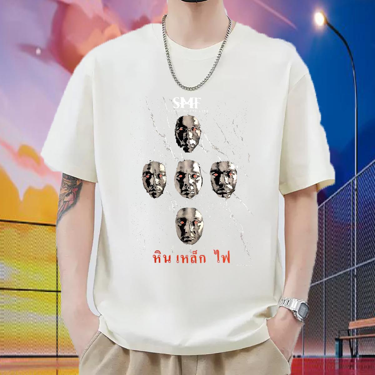 2024 Summer T Shirt For Man Customized Print Men Tops Tees Casual Breathable Short Sleeve Loose Fit Tshirts