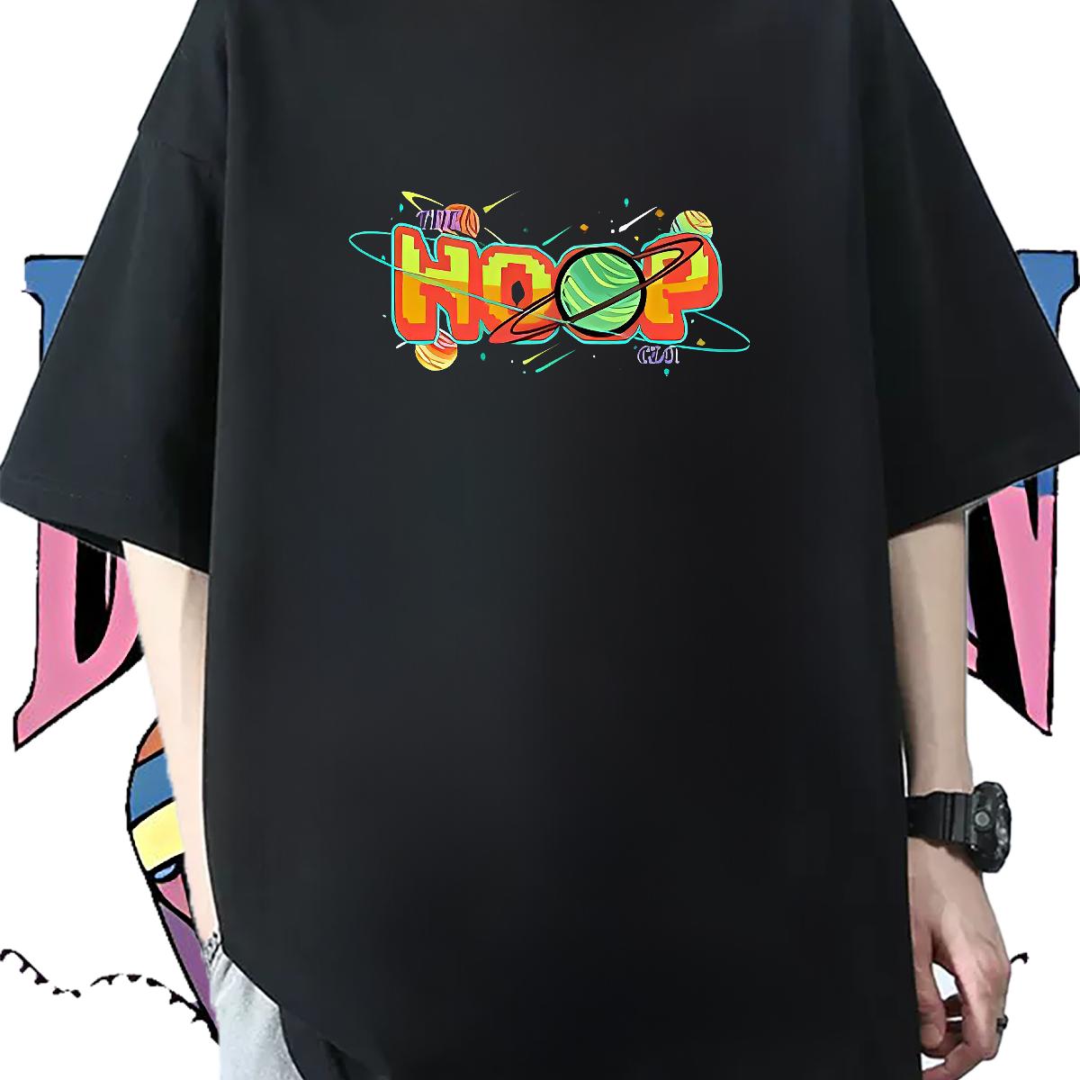 High Quality T Shirts Men Spring Summer Cotton Breathable Mens Tshirts Classic Casual DIY Printed Tops Tees