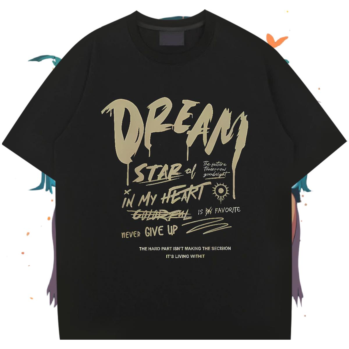 Designer Fashion Men T Shirts Plus Size Custom Street wear Hip Hop Mens Tshirts Cotton Breathable Soft Unisex