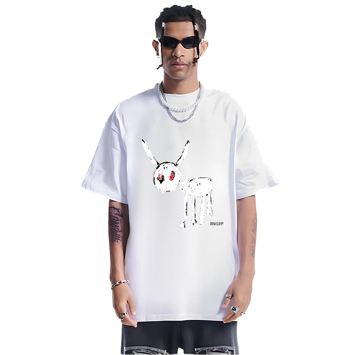 Designer Mens Tshirts O-Neck Short Sleeve Cotton Daily Outfit T shirt White Plus Size Wholesale Tee Shirt