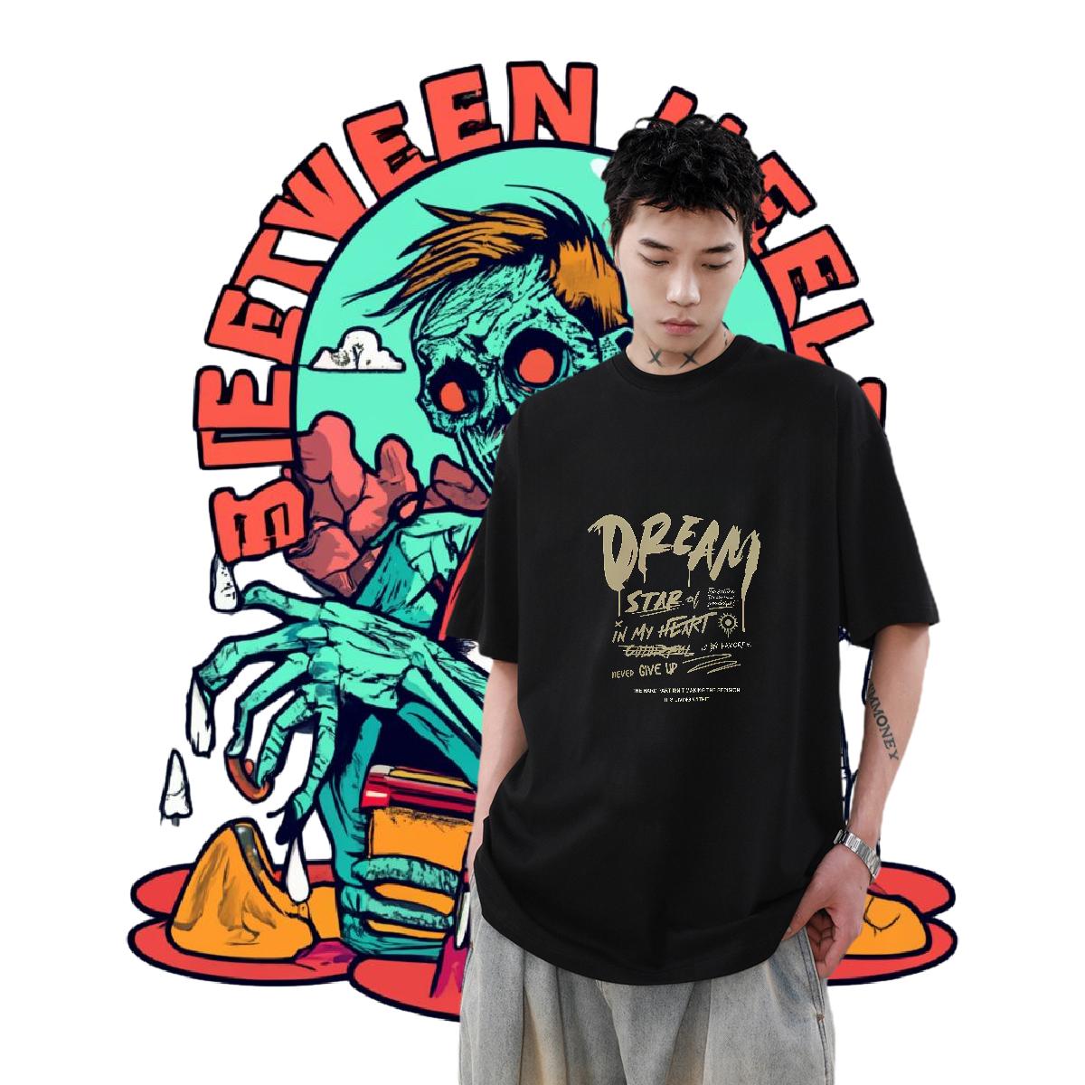 Classic Casual Mens T Shirts Custom Couples T Shirts Spring Summer Short Sleeve Cotton O-Neck Cool Tees Shirts