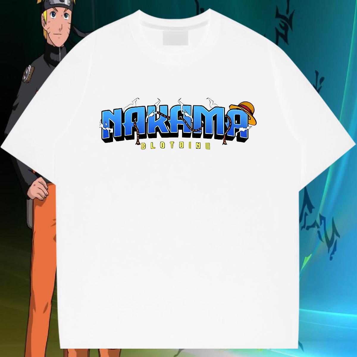 Unisex Men Tees Cotton Breathable Soft Street Casual T shirt Custom Anime DIY Clothes