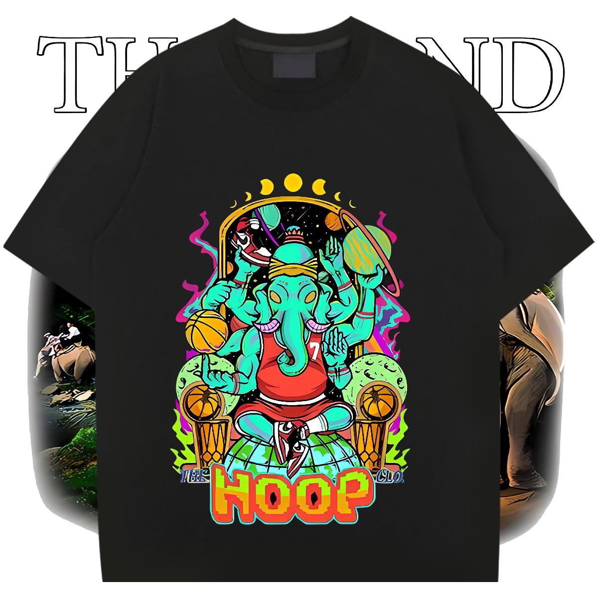 Brand T shirt Black Oversized Sports Casual Couples T Shirts Short Sleeve Cotton O-Neck Classic