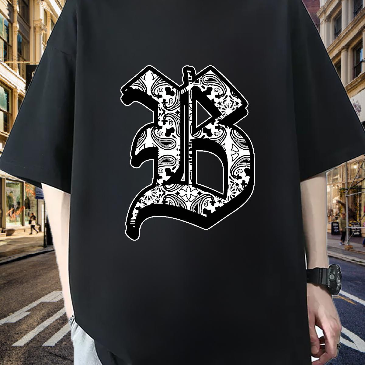 Cool Design T-Shirts for Men Street Wear Breathable Short Sleeve Couples T Shirts Fashion New Black White Tops Shirt