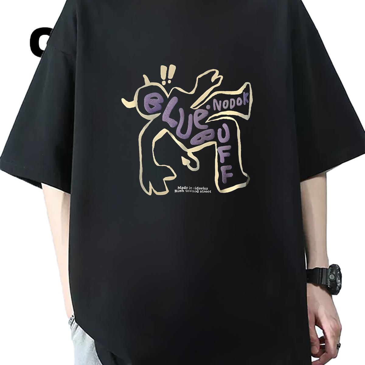 Unisex Tshirts 180g Cotton Street Wear T-Shirts Custom Anime Brand Tees Shirts