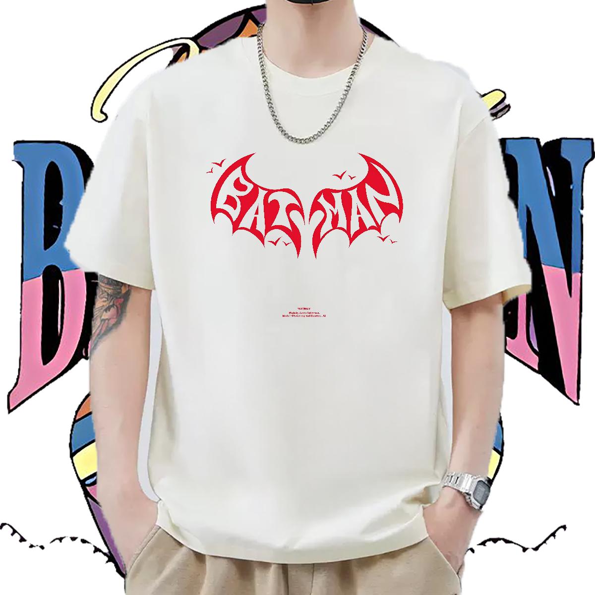 New Designer T shirt DIY Printed Sport Mens Tshirts Crew Neck Cotton Unisex