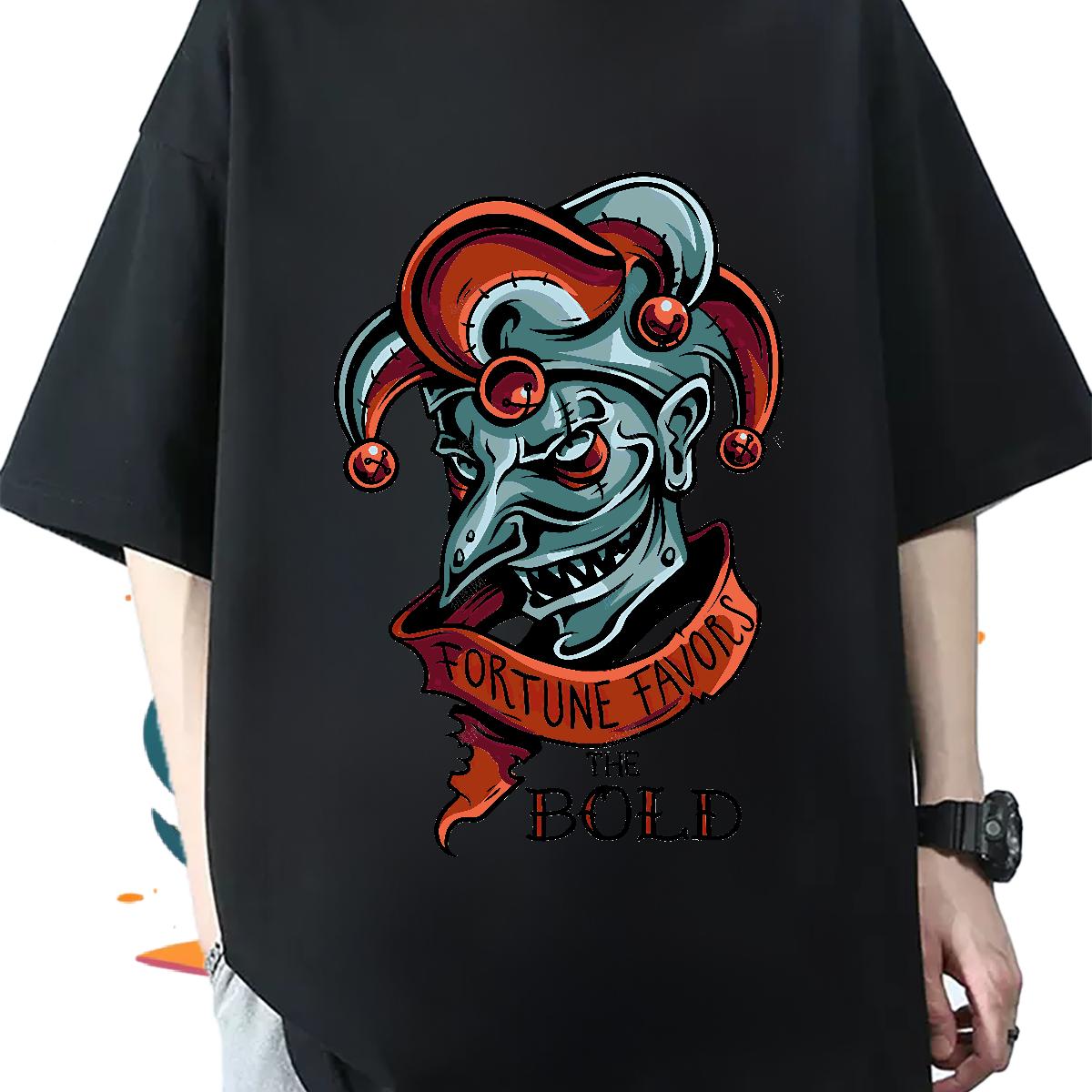 High Quality Men T Shirts Street Crew Neck Cotton Breathable Mens Tshirts Factory Direct Skull Tops Tees