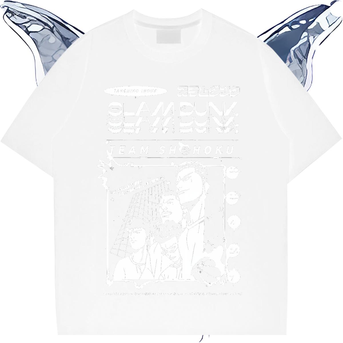 High Quality T Shirt For Man Anime Printing Street Cotton Breathable Soft Men Tees Brand Oversized S-3XL Tops