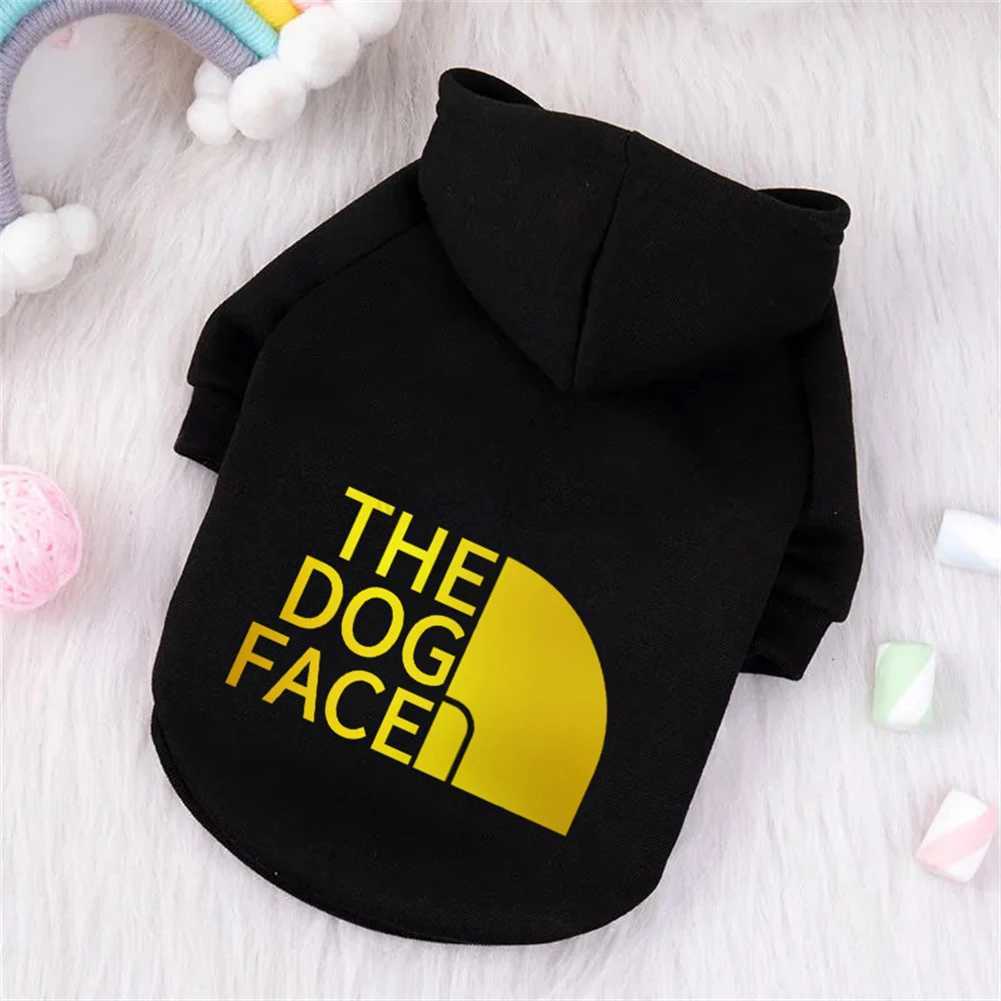 Autumn Winter Pet Clothes Fleece Thicken Pullover Small Medium Large Dog Hoodies Warm Dogs Jacket Coat Outdoor Puppy Casual WearM240713