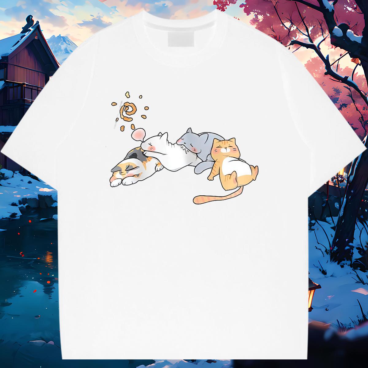 Customized T-Shirts Oversized Casual Tshirts Breathable Short Sleeve Cool Design