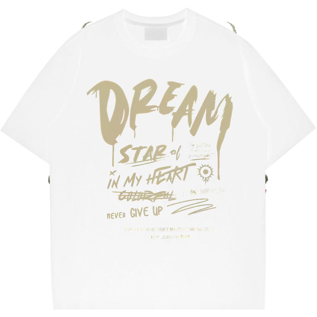 Fashion Mens T Shirts Breathable Crew Neck Hip Hop Couples T Shirts DIY Logo Cool Tops Shirt