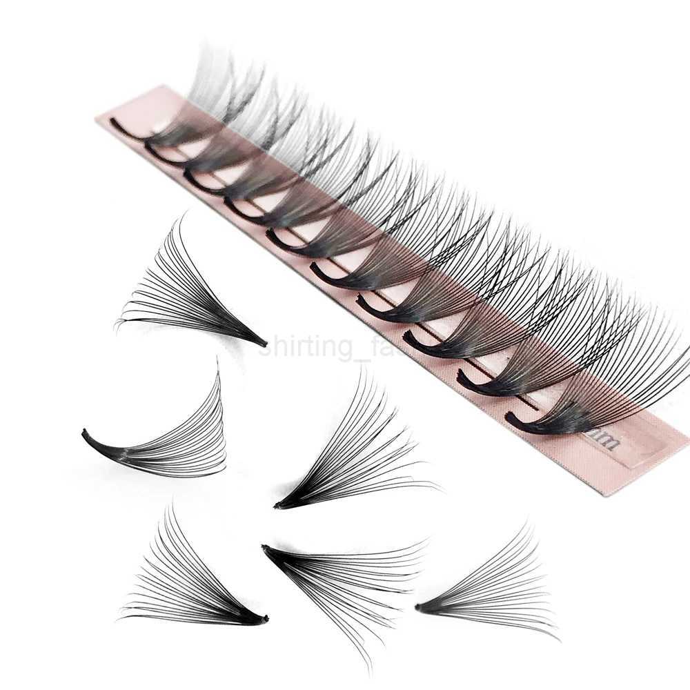 Goddess 12D/14D/16D/20D Premade Fan Eyelash Extensions Natural Soft Russian Volume Lashes Faux Mink Individual Lash ExtensionsCL240713