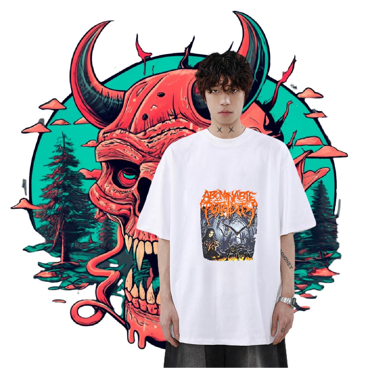 Fashion New T Shirt For Man Floral Print Couples T Shirts Street wear Hip Hop Cotton Breathable Popular Clothes