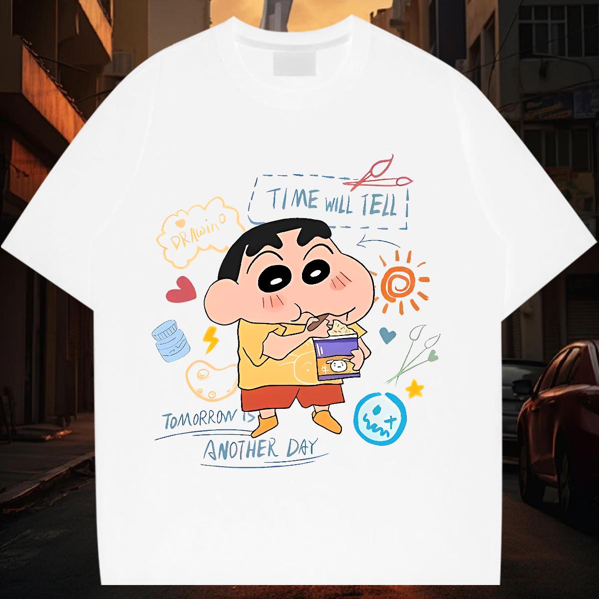 Popular Men Tshirts Cotton Breathable Short Sleeve Anime Printing Street Man T Shirts Custom Print Plus Size New Designer Polos