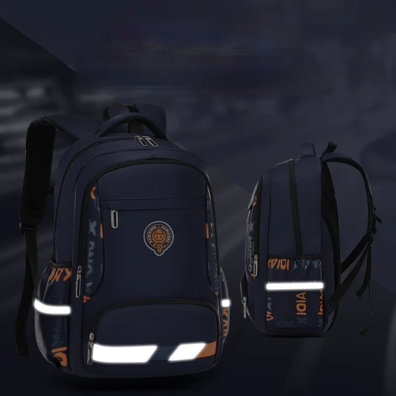 Waterproof Children School Bags For Boys Kids Backpack Primary Orthopedic School Backpack Schoolbag Book Bag Mochila Infantil 240712