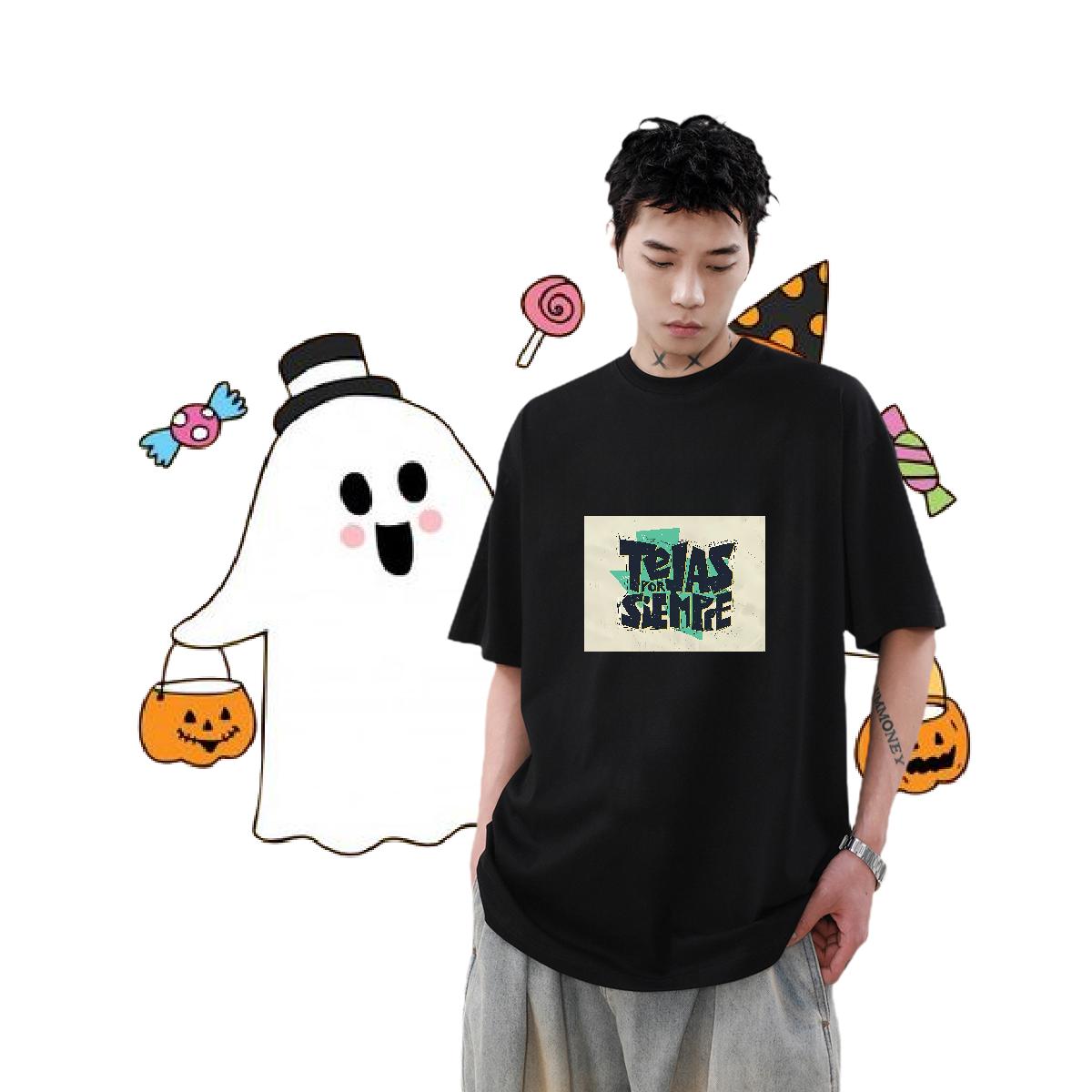 Comfortable T-Shirts Beach Breathable Crew Neck Cotton Men Clothes T-Shirt 2024 DIY Custom Printing Tops