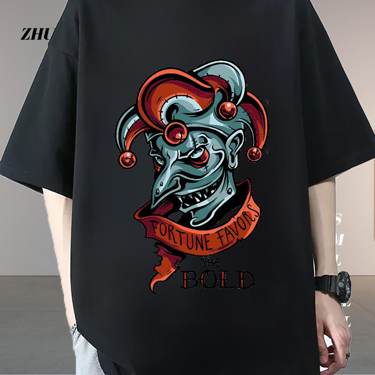 Loose Couples T Shirts Short sleeve Cotton Soft Spring Summer T Shirts Men DIY Printed 2024 Tops Tees