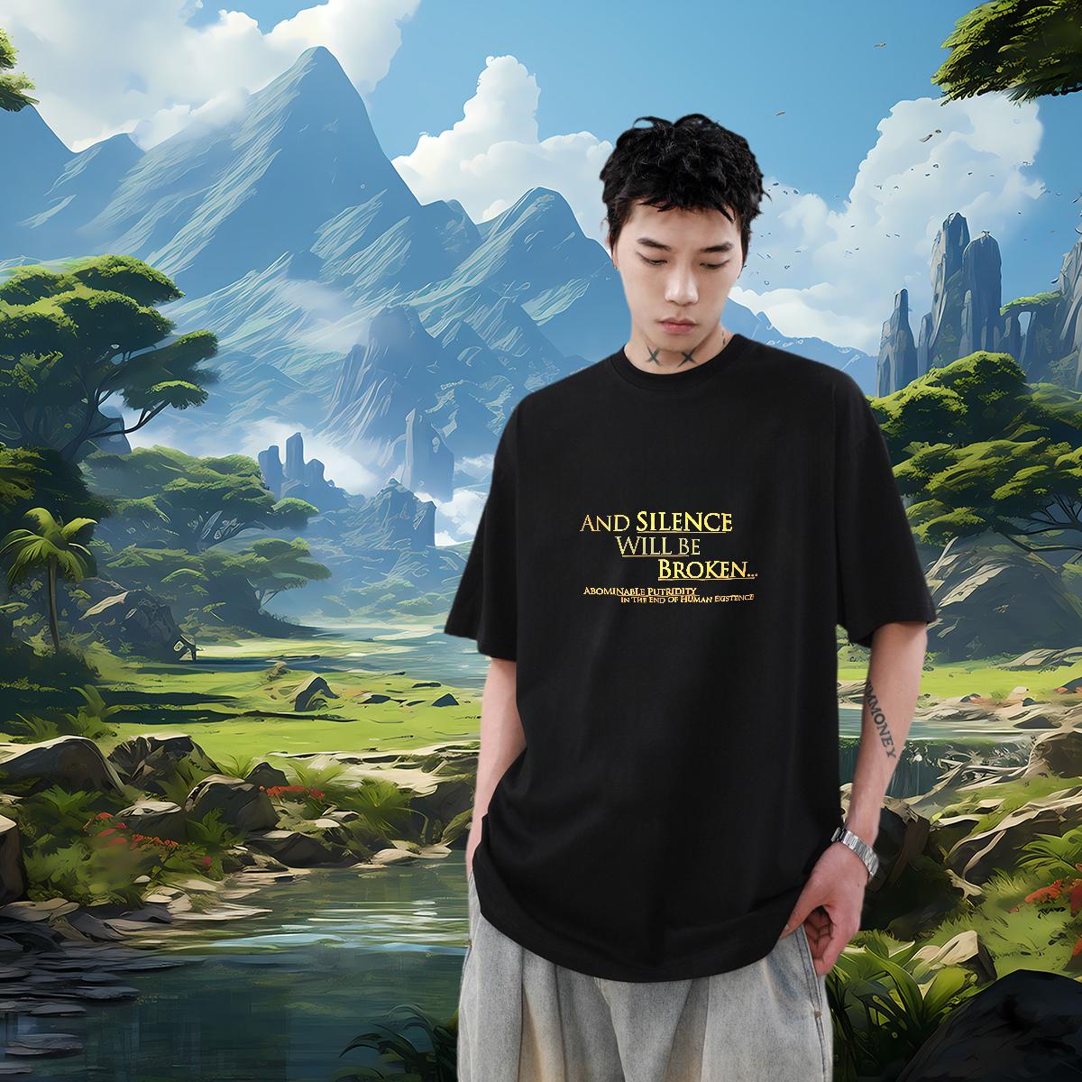 Classic T shirt Customized Tshirts Sport Breathable Crew Neck Cotton Popular Tee Shirt