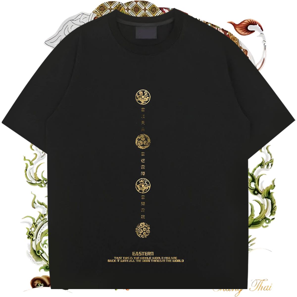 Loose Fit Men Clothes T-Shirt 180g Cotton Sport T shirt Custom Print Oversized DIY Top Tees