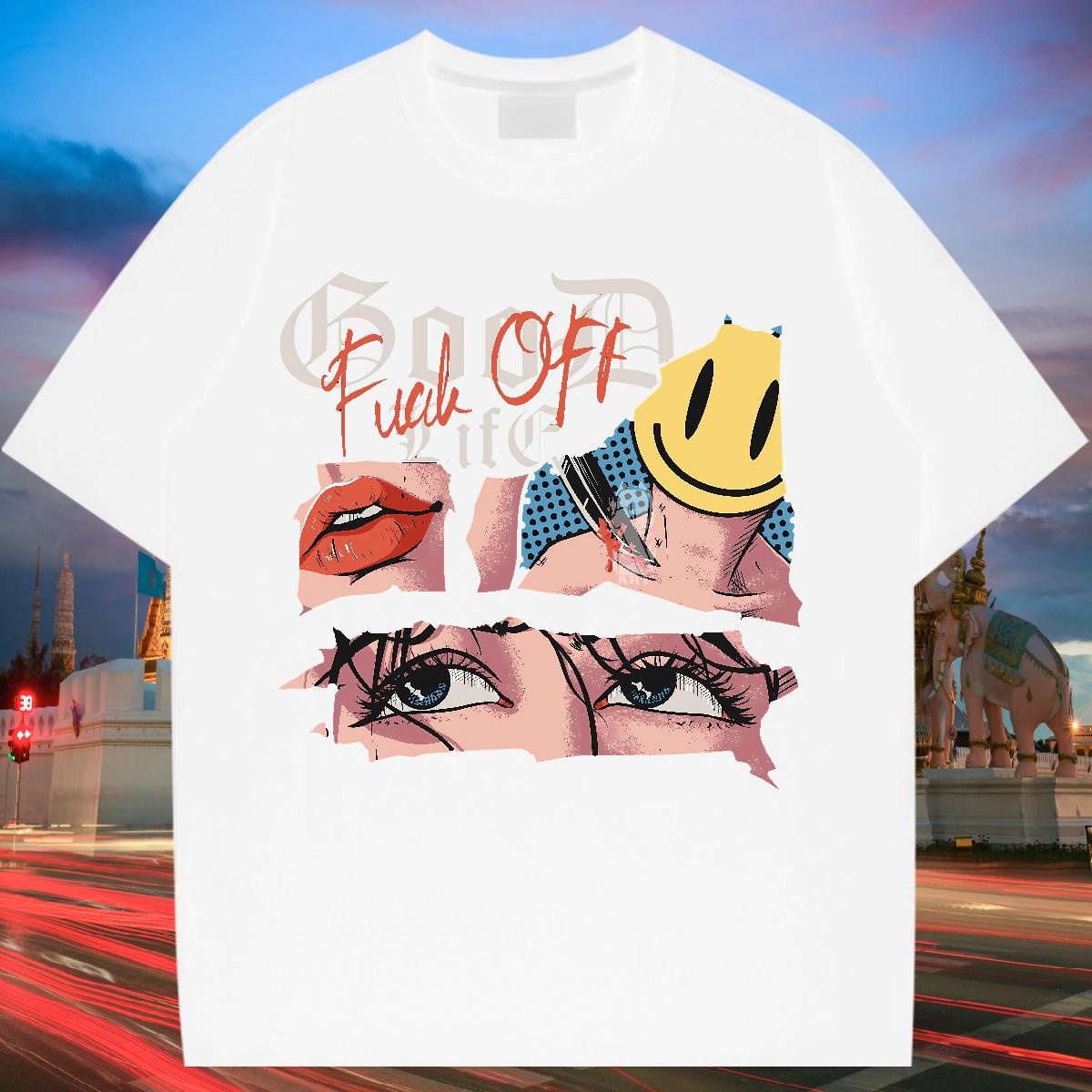 Classic Tshirts Cotton Breathable Soft Casual T-Shirts for Men DIY Anime Fashion Designer Top Tees