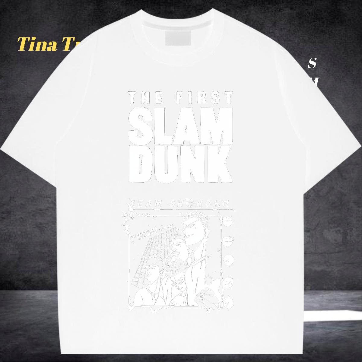 2024 DIY T-Shirts Crew Neck Cotton Breathable Hip Hop Street Woman Tshirt Black White Loose fit Tops