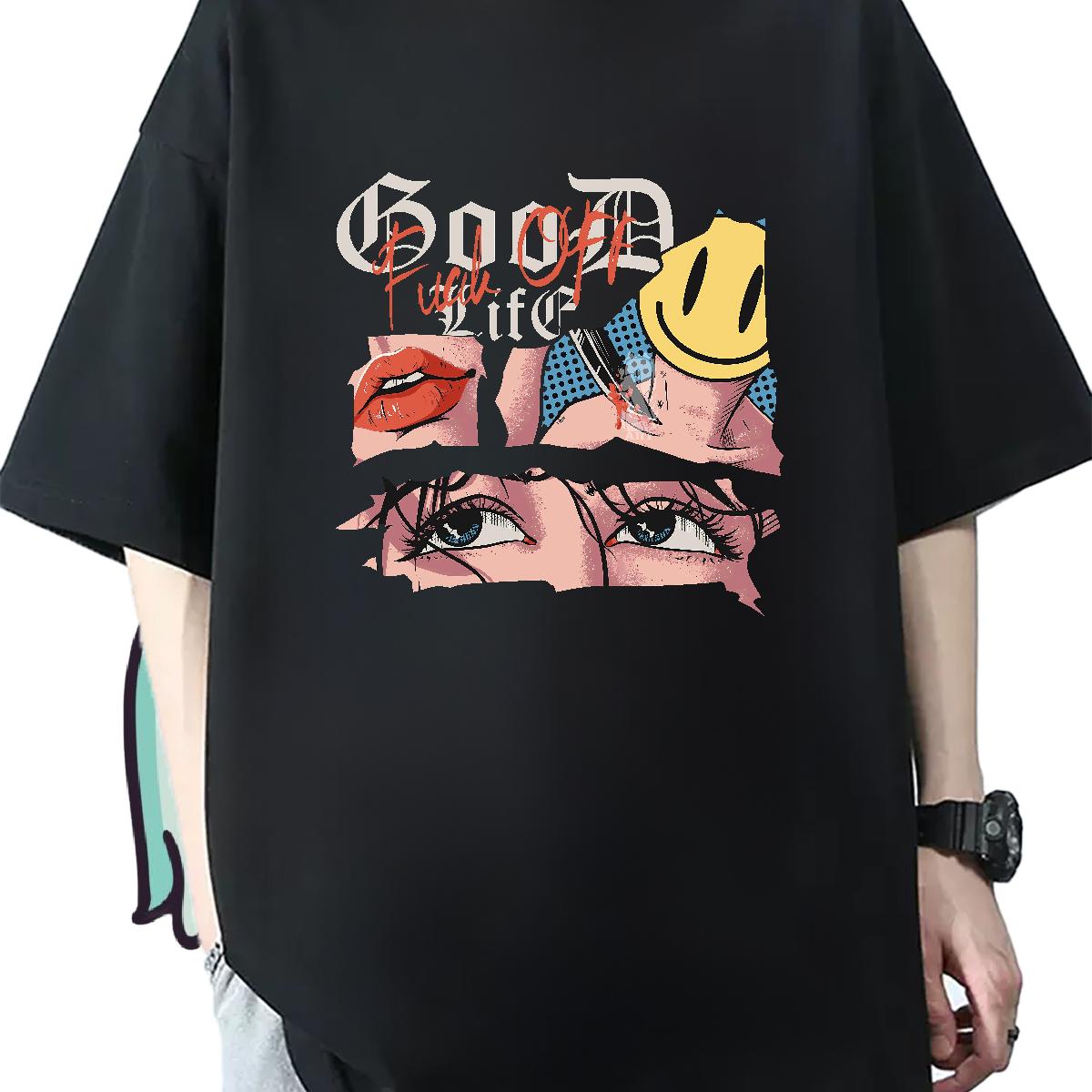 New Arrival T-Shirts for Men Customized Print Tshirts Street O-Neck Short Sleeve Cotton High Quality Tops