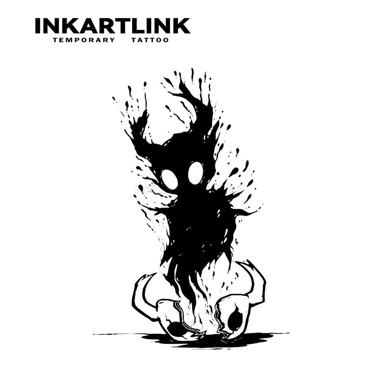 The devil is out of body Temporary TattooLasts To 15 Days New Technology Magic Waterproof Semi Permanent Sticker.B240713