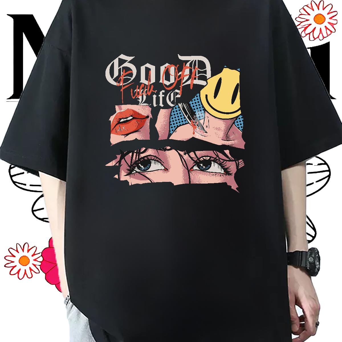 2024 Designer T Shirt For Man White Plus Size Men Clothes T-Shirt Street Crew Neck Cotton Brand Polos